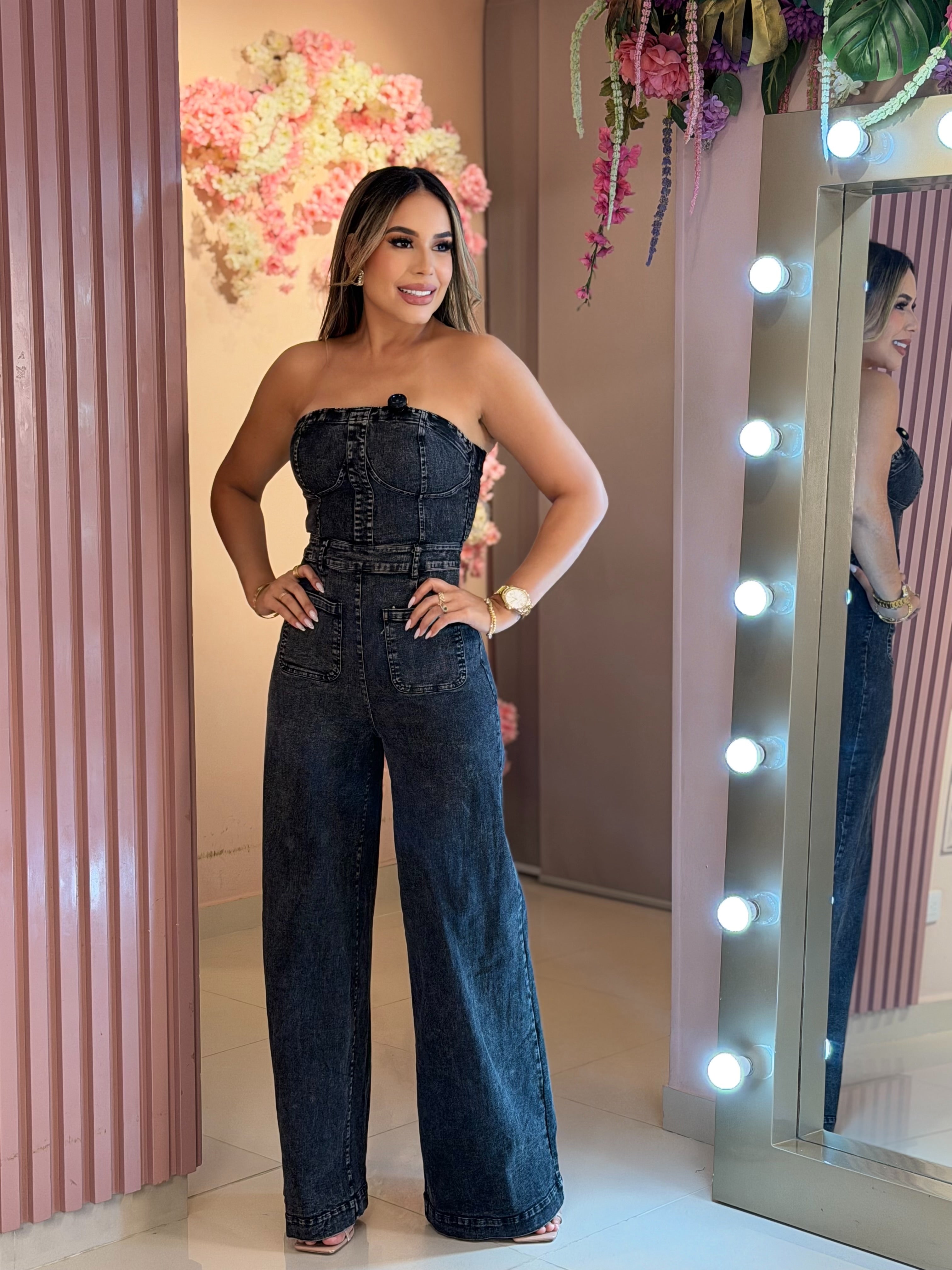 Enterizo Denim Ivanna