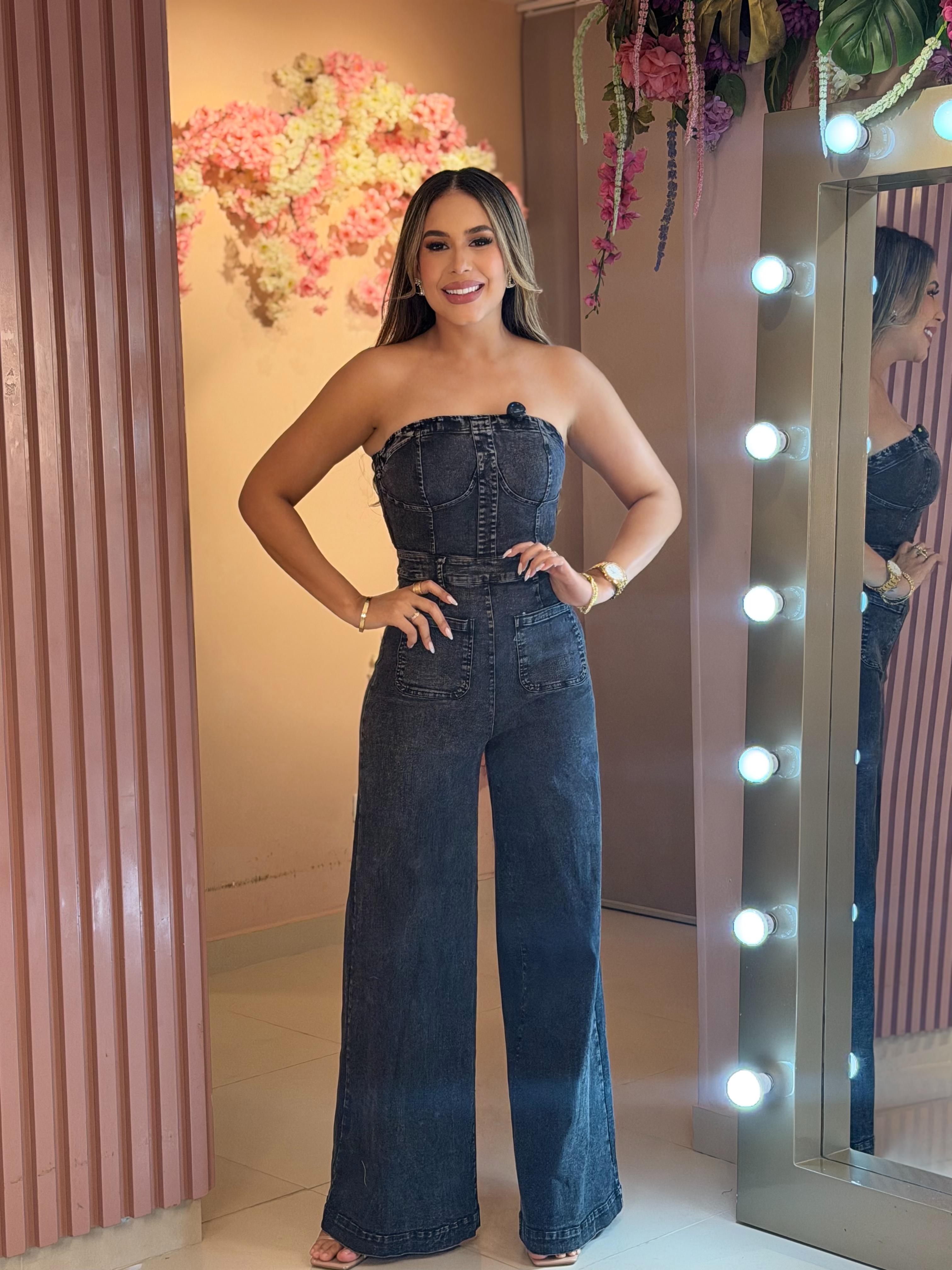 Enterizo Denim Ivanna